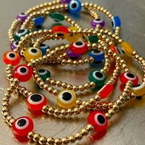 Evil eye bracelets